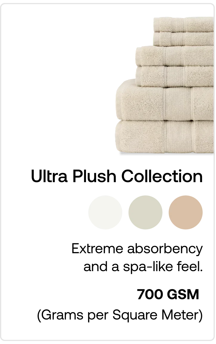 Plush Ritual Ultra Plush Turkish cotton towel collection