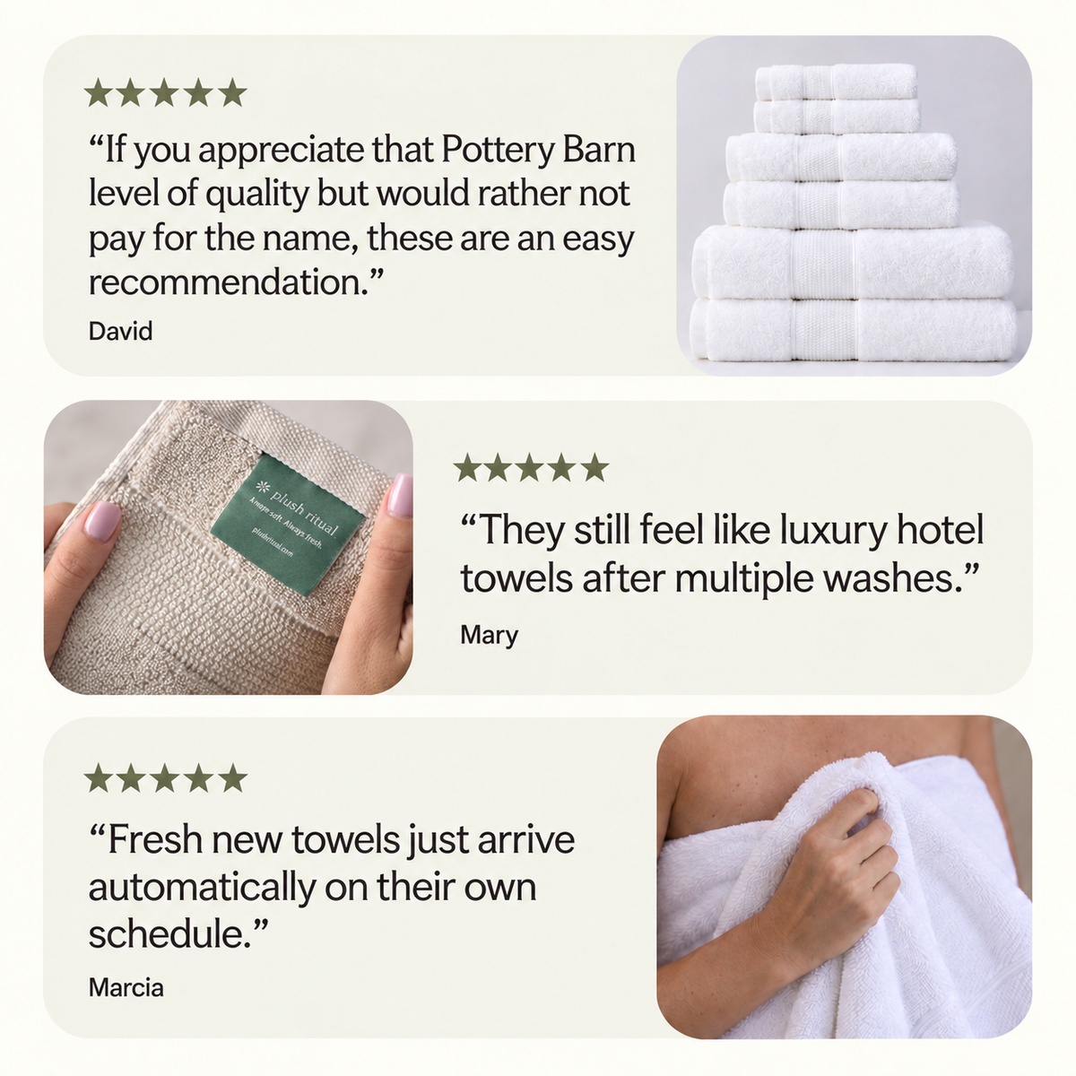 Plush Ritual Ultra Plush customer reviews